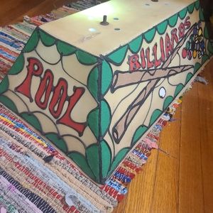 Vintage billiards light (shade only)